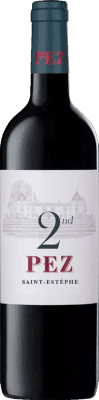 46,95 € Бесплатная доставка | Красное вино Château de Pez 2nd. Pez A.O.C. Saint-Estèphe Бордо Франция Merlot, Cabernet Sauvignon, Petit Verdot бутылка 75 cl