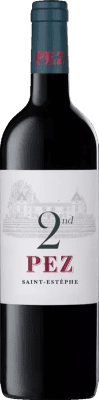 46,95 € Spedizione Gratuita | Vino rosso Château de Pez 2nd. Pez A.O.C. Saint-Estèphe bordò Francia Merlot, Cabernet Sauvignon, Petit Verdot Bottiglia 75 cl