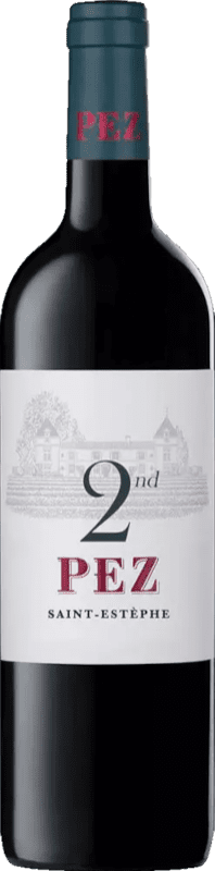 32,95 € Envio grátis | Vinho tinto Château de Pez 2nd. Pez A.O.C. Saint-Estèphe Bordeaux França Merlot, Cabernet Sauvignon, Petit Verdot Garrafa 75 cl