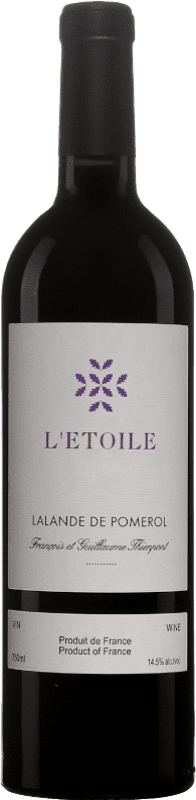 31,95 € Free Shipping | Red wine François Thienpont Wings L'Etoile A.O.C. Lalande-de-Pomerol Bordeaux France Merlot Bottle 75 cl