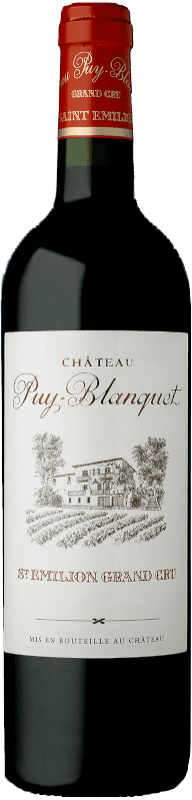 31,95 € Spedizione Gratuita | Vino Rosso Jean-Pierre Moueix Château Puy-Blanquet Grand Cru A.O.C. Saint-Émilion bordò Francia Merlot, Cabernet Sauvignon, Cabernet Franc 75 cl