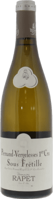 87,95 € Kostenloser Versand | Weißwein Père Rapet Pernand Sous Fretille A.O.C. Côte de Beaune Frankreich Chardonnay Flasche 75 cl