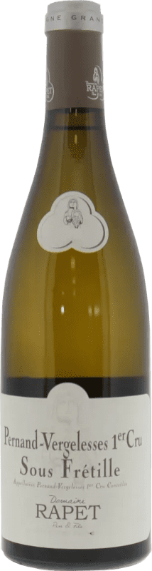 87,95 € 免费送货 | 白酒 Père Rapet Pernand Sous Fretille A.O.C. Côte de Beaune 法国 Chardonnay 瓶子 75 cl