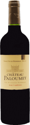 22,95 € 免费送货 | 红酒 Château Paloumey A.O.C. Haut-Médoc 波尔多 法国 Merlot, Cabernet Sauvignon 瓶子 75 cl
