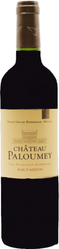 23,95 € Spedizione Gratuita | Vino rosso Château Paloumey A.O.C. Haut-Médoc bordò Francia Merlot, Cabernet Sauvignon Bottiglia 75 cl