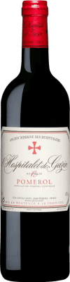 73,95 € Бесплатная доставка | Красное вино Château Gazin Rocquencourt L'Hospitalet A.O.C. Pomerol Бордо Франция Merlot, Cabernet Sauvignon, Cabernet Franc бутылка 75 cl
