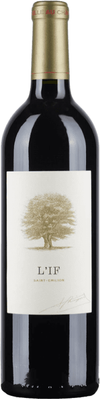 402,95 € Spedizione Gratuita | Vino rosso Château Le Pin L'If A.O.C. Saint-Émilion bordò Francia Merlot, Cabernet Franc Bottiglia 75 cl