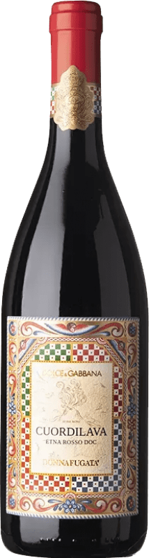 77,95 € 免费送货 | 红酒 Donnafugata D&G Cuordilava Rosso D.O.C. Etna 西西里岛 意大利 Nerello Mascalese 瓶子 75 cl
