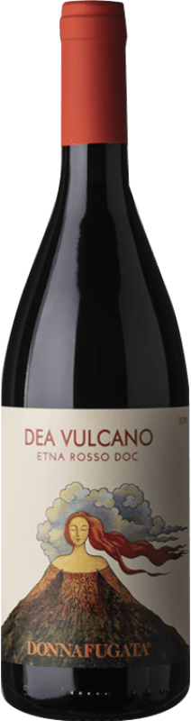 26,95 € 免费送货 | 红酒 Donnafugata Rosso Dea Vulcano D.O.C. Etna 西西里岛 意大利 Nerello Mascalese 瓶子 75 cl