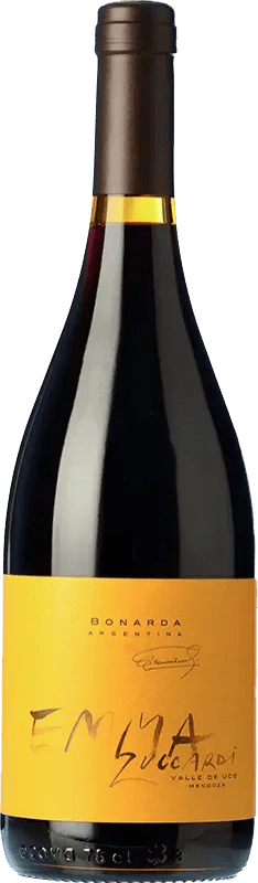 54,95 € Бесплатная доставка | Красное вино Zuccardi Emma I.G. Mendoza Мендоса Аргентина Bonarda бутылка 75 cl