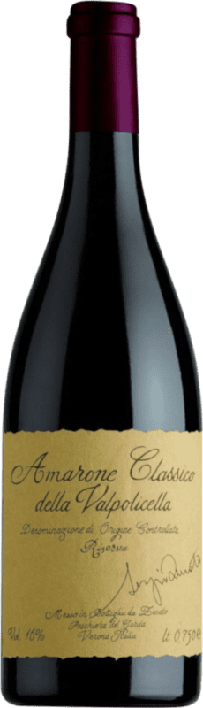 135,95 € Бесплатная доставка | Красное вино Cantina Zenato Sergio Zenato Резерва D.O.C.G. Amarone della Valpolicella Венето Италия Corvina — Корвина, Rondinella — Рондинелла, Oseleta — Оселета, Croatina — Кроатина 75 cl