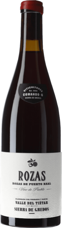 51,95 € 免费送货 | 红酒 Comando G Rozas Vino de Pueblo D.O. Vinos de Madrid 西班牙 Grenache 瓶子 75 cl