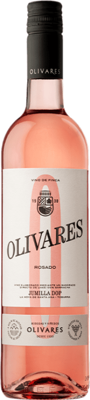 7,95 € Бесплатная доставка | Розовое вино Olivares D.O. Jumilla Испания Garnacha — Гренаш 75 cl