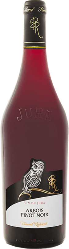 23,95 € Free Shipping | Red wine Pierre Richard A.O.C. Arbois Jura France Pinot Black Bottle 75 cl