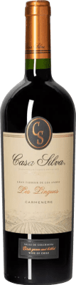 18,95 € Spedizione Gratuita | Vino rosso Casa Silva Los Lingues I.G. Valle de Colchagua Colchagua Valley Chile Carmenère Bottiglia 75 cl