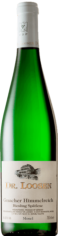 47,95 € Free Shipping | White Wine Dr. Loosen Graacher Himmelreich Q.b.A. Mosel Mosel Germany Riesling Bottle 75 cl