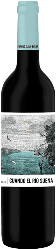 18,95 € Spedizione Gratuita | Vino Rosso Virgen de la Asunción Cuando El Río Suena D.O. Ribera del Duero Spagna Tempranillo 75 cl