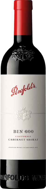 82,95 € Бесплатная доставка | Красное вино Penfolds Bin 600 I.G. California Калифорния Соединенные Штаты Syrah, Cabernet Sauvignon бутылка 75 cl