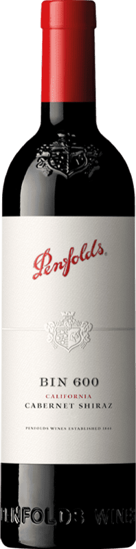 86,95 € Бесплатная доставка | Красное вино Penfolds Bin 600 I.G. California Калифорния Соединенные Штаты Syrah — Сира, Cabernet Sauvignon — Каберне Совиньон 75 cl