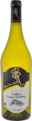 28,95 € Spedizione Gratuita | Vino bianco Pierre Richard Tradition A.O.C. Côtes du Jura Jura Francia Chardonnay, Savagnin Bottiglia 75 cl