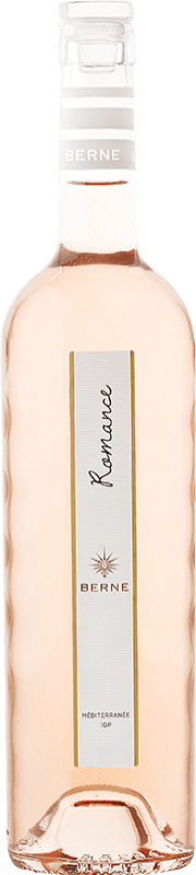 19,95 € Spedizione Gratuita | Vino Rosato Château de Berne. Romance A.O.C. Côtes de Provence Provenza Francia Merlot, Garnacha — Grenache, Cinsault Bottiglia 75 cl