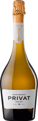 23,95 € Envío gratis | Espumoso blanco Privat Atelier Gran Reserva D.O. Cava España Xarel·lo Botella 75 cl