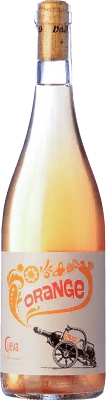 18,95 € Envio grátis | Vinho branco Cueva Orange Espanha Mascate de Alexandria, Macabeo, Xarel·lo, Chardonnay, Tardana Garrafa 75 cl