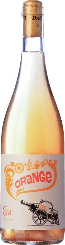 19,95 € Spedizione Gratuita | Vino bianco Cueva Orange D.O. Valencia Comunità Valenciana Spagna Moscato d'Alessandria, Macabeo, Xarel·lo, Chardonnay, Tardana Bottiglia 75 cl