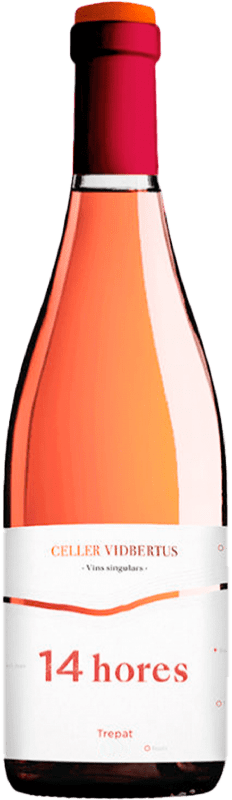 16,95 € Spedizione Gratuita | Vino Rosato Vidbertus 14 Hores D.O. Conca de Barberà Spagna Trepat 75 cl