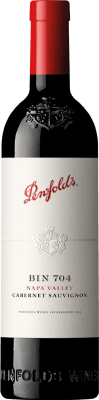 118,95 € Бесплатная доставка | Красное вино Penfolds Bin 704 I.G. California Калифорния Соединенные Штаты Cabernet Sauvignon бутылка 75 cl