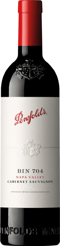 126,95 € Бесплатная доставка | Красное вино Penfolds Bin 704 I.G. California Калифорния Соединенные Штаты Cabernet Sauvignon — Каберне Совиньон 75 cl