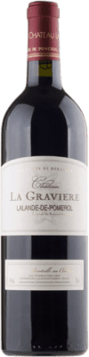 43,95 € Free Shipping | Red wine Château La Graviere A.O.C. Lalande-de-Pomerol Bordeaux France Merlot, Cabernet Sauvignon, Cabernet Franc Bottle 75 cl