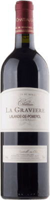 26,95 € 送料無料 | 赤ワイン Château La Graviere A.O.C. Lalande de Pomerol ボルドー フランス Merlot — メルロー, Cabernet Sauvignon — カベルネ・ソーヴィニヨン, Cabernet Franc — カベルネ・フラン 75 cl