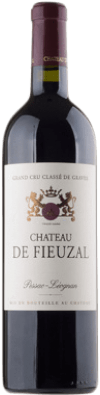 76,95 € Envio grátis | Vinho tinto Château de Fieuzal Rouge A.O.C. Pessac-Léognan Bordeaux França Merlot, Cabernet Sauvignon, Petit Verdot Garrafa 75 cl