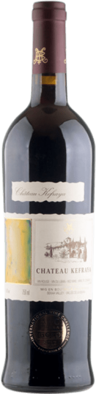 62,95 € Free Shipping | Red wine Château Kefraya Bekaa Valley Lebanon Syrah, Cabernet Sauvignon, Monastrell Bottle 75 cl