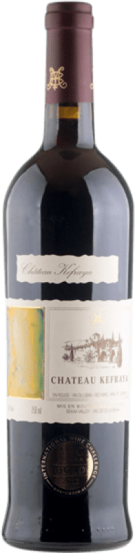 47,95 € Kostenloser Versand | Rotwein Château Kefraya Bekaa Valley Libanon Syrah, Cabernet Sauvignon, Monastrell 75 cl