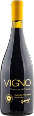 49,95 € 免费送货 | 红酒 Garage Wine I.G. Valle del Maule 莫勒谷 智利 Carignan 瓶子 75 cl