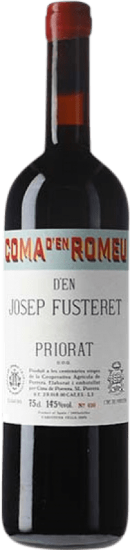 128,95 € Envio grátis | Vinho tinto Finques Cims de Porrera Coma d'en Romeu Josep Fusteret D.O.Ca. Priorat Catalunha Espanha Carignan Garrafa 75 cl