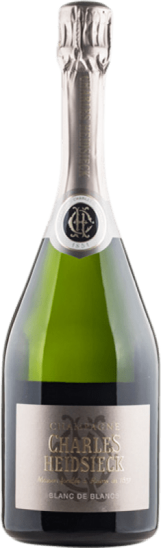 262,95 € Бесплатная доставка | Белое игристое Charles Heidsieck Blanc de Blancs A.O.C. Champagne шампанское Франция Chardonnay бутылка Магнум 1,5 L