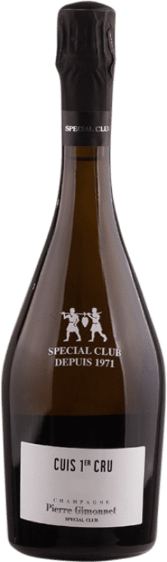108,95 € 免费送货 | 白起泡酒 Pierre Gimonnet Club Cuis 特别 A.O.C. Champagne 香槟酒 法国 Chardonnay — 莎当妮 75 cl