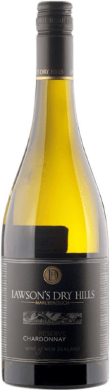 41,95 € 免费送货 | 白酒 Lawson's Dry Hills 预订 I.G. Marlborough 马尔堡 新西兰 Chardonnay 瓶子 75 cl