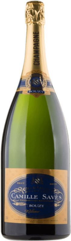 101,95 € 送料無料 | 白スパークリングワイン Camille Savès Millésimé Grand Cru A.O.C. Champagne シャンパン フランス Pinot Black, Chardonnay マグナムボトル 1,5 L