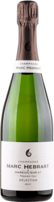 44,95 € Kostenloser Versand | Weißer Sekt Marc Hébrart Brut — Herb 1er Premier Cru Erste Lage, Auswahl A.O.C. Champagne Champagner Frankreich Pinot Noir — Spätburgunder, Chardonnay 75 cl