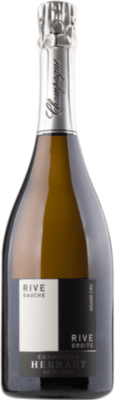 128,95 € Envio grátis | Espumante branco Marc Hébrart Gauche Rive Droite Grand Cru A.O.C. Champagne Champagne França Pinot Preto, Chardonnay Garrafa 75 cl