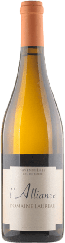 27,95 € Бесплатная доставка | Белое вино Damien Laureau L'Alliance A.O.C. Savennières Луара Франция Chenin White бутылка 75 cl