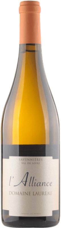 33,95 € Envío gratis | Vino blanco Damien Laureau L'Alliance A.O.C. Savennières Loire Francia Chenin Blanco Botella 75 cl