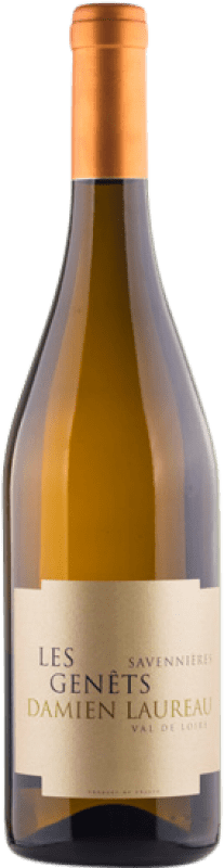 49,95 € Envío gratis | Vino blanco Damien Laureau Les Genets A.O.C. Savennières Loire Francia Chenin Blanco Botella 75 cl