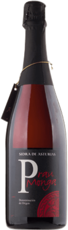 29,95 € Spedizione Gratuita | Sidro Viuda de Angelón Prau Monga Brut Riserva D.O.P. Sidra de Asturias Principato delle Asturie Spagna Bottiglia Speciale 1,5 L