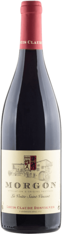 28,95 € Spedizione Gratuita | Vino rosso Domain Louis et Claude Desvignes La Voute Saint Vincent A.O.C. Morgon Beaujolais Francia Gamay Bottiglia 75 cl