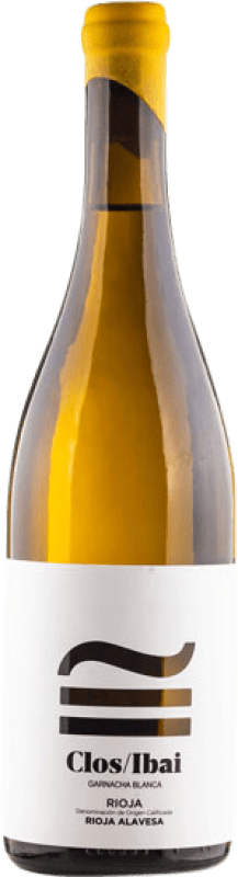 18,95 € Envio grátis | Vinho branco Clos Ibai D.O.Ca. Rioja La Rioja Espanha Grenache Branca Garrafa 75 cl